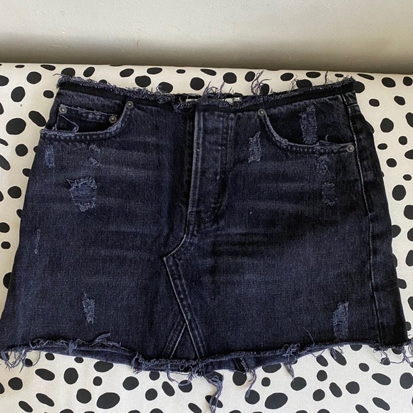 Reformation Denim Westin Mini Skirt - Picture 2 of 7